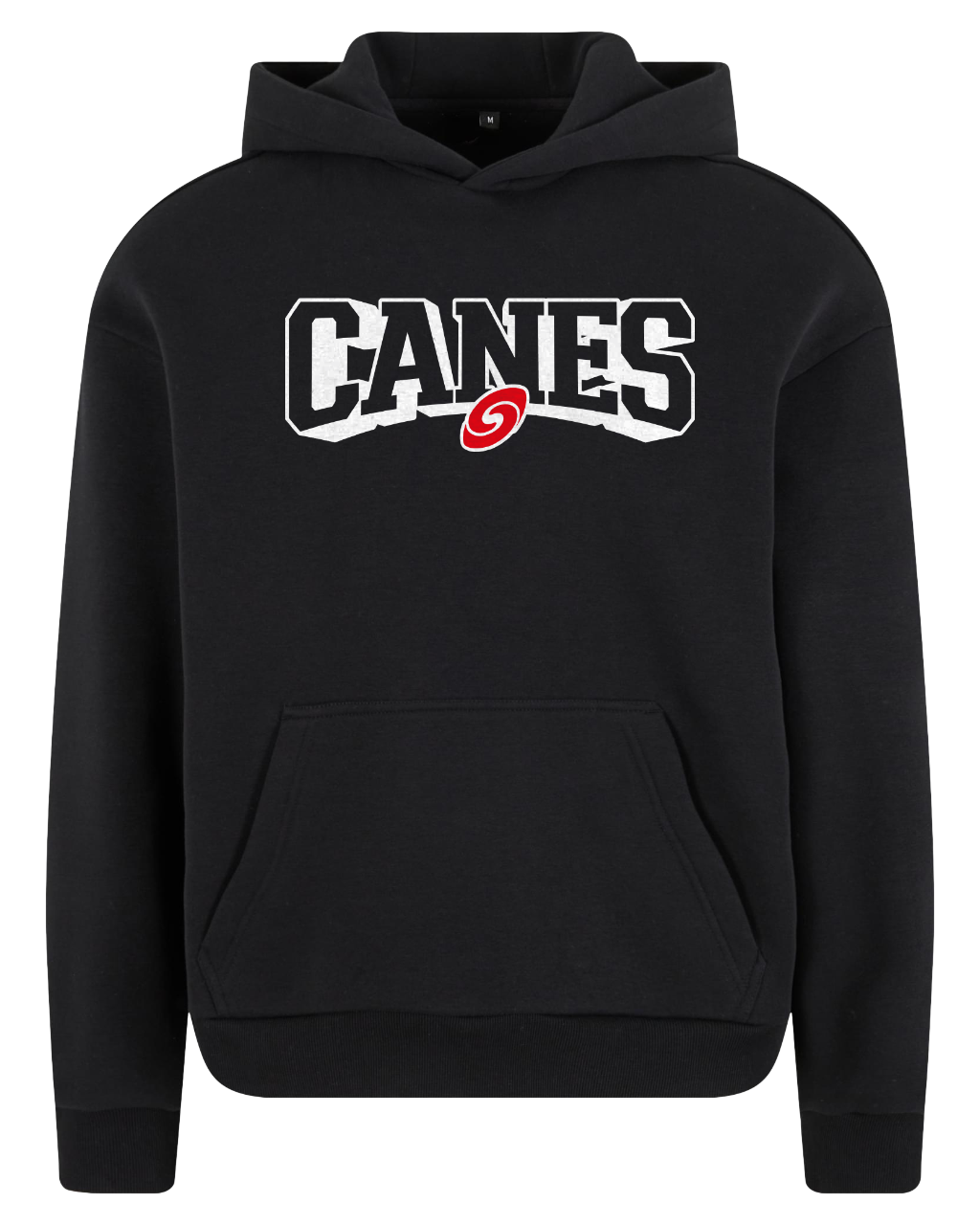 Saarland Hurricanes - Fluffy Hoodie Canes Swirl [black]