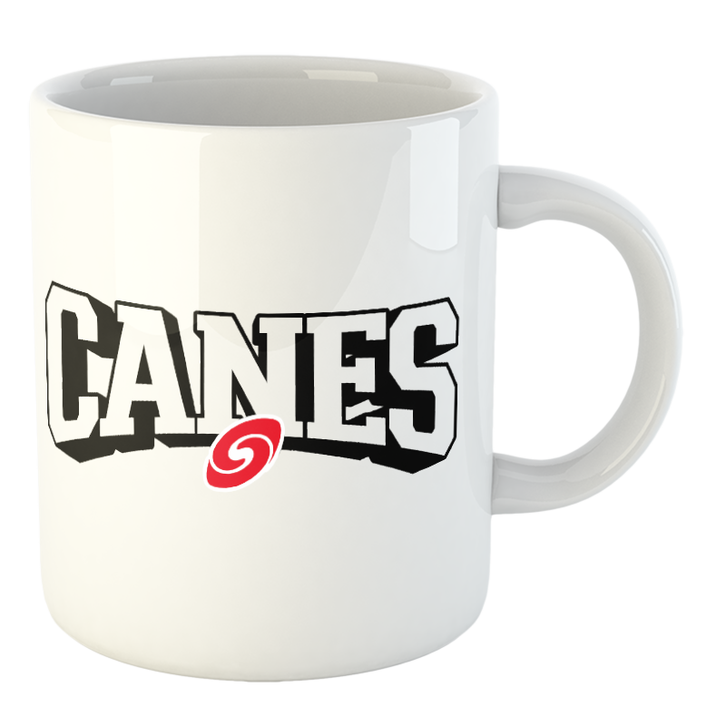 Saarland Hurricanes - Tasse Canes Swirl [white]