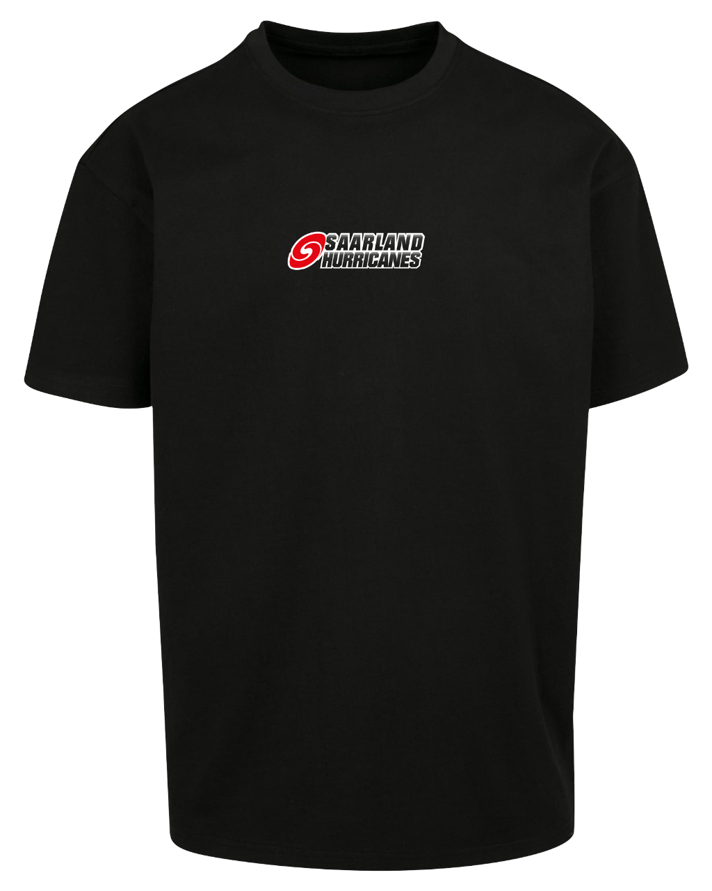 Saarland Hurricanes - Heavy oversized Shirt "Logo small"[black]
