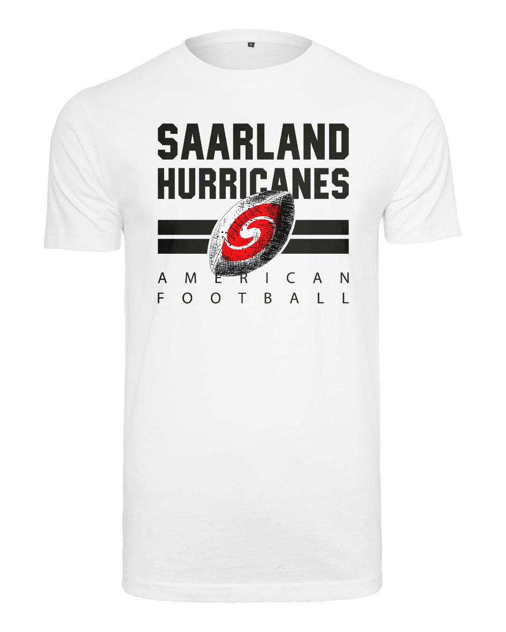 Saarland Hurricanes - Shirt "Football" [white]