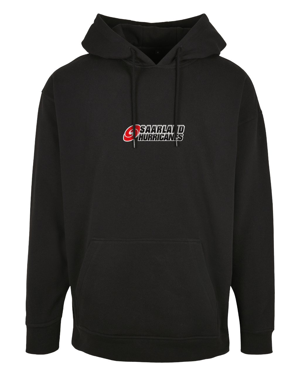 Saarland Hurricanes - Heavy oversized Hoodie "Logo Small" [black]