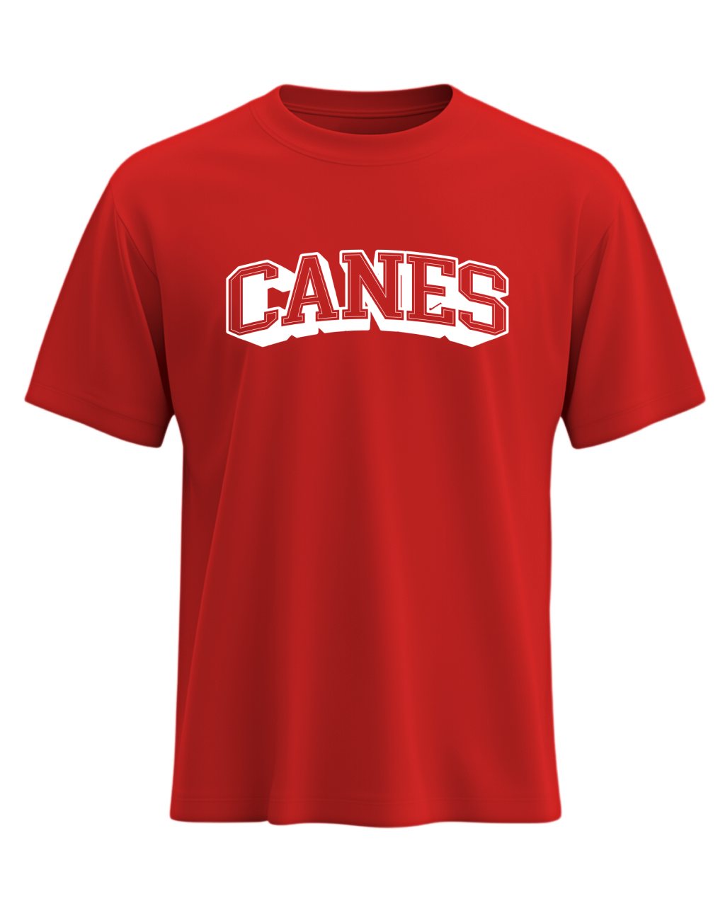 Saarland Hurricanes - Heavy oversized Shirt Canes Swirl [red]