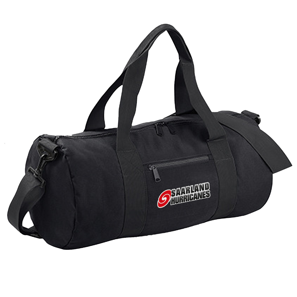 Saarland Hurricanes - Barrel Bag "Logo" [black]