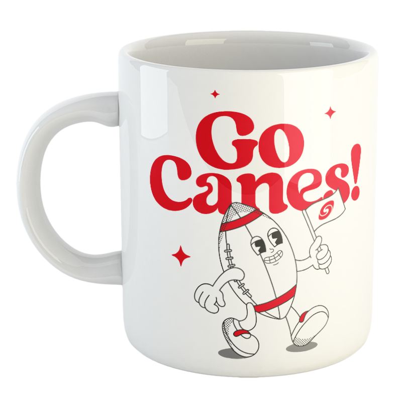 Saarland Hurricanes - Tasse Go Canes [white]