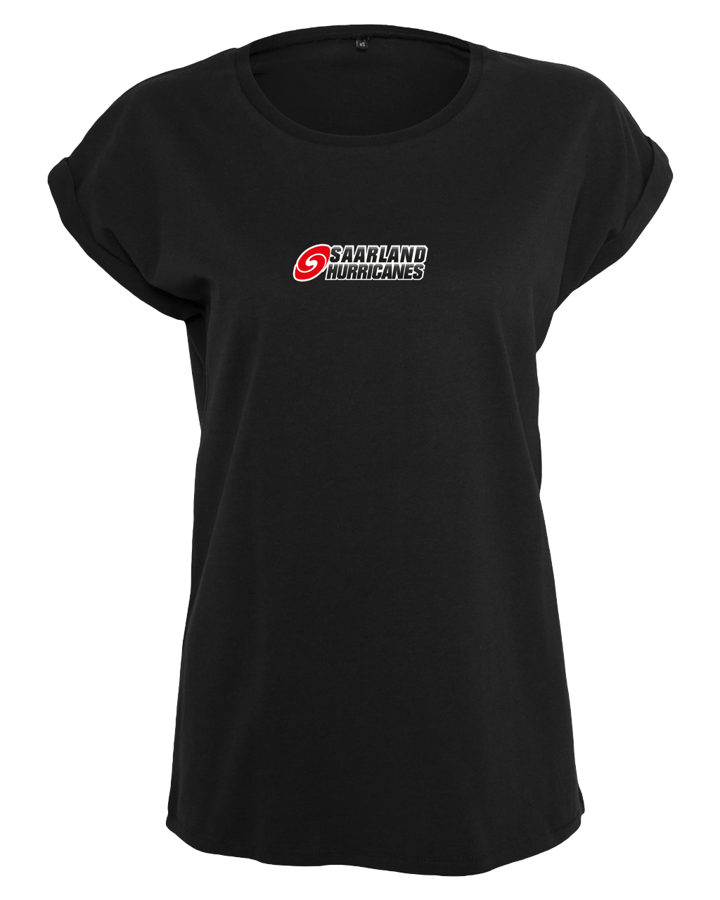 Saarland Hurricanes - Girl Shirt "Logo small" [black]